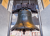 The Liberty Bell is 70 percent copper and has served as a national symbol of freedom for generations.