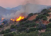 The John Fire was first reported on March 5. The Copper King Fire was discovered the next day.