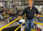 David Rubin, Supervisor, Rod Mill-Miami, is part of a workforce that hasn’t experienced a workplace injury since September 2018.