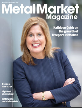 Kathleen Quirk Profiled in Fastmarkets’ Metal Market Magazine 