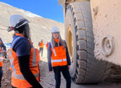 Bernadette Meehan, U.S. Ambassador to Chile, said she was impressed with the jobs being done by women during a recent tour of El Abra.