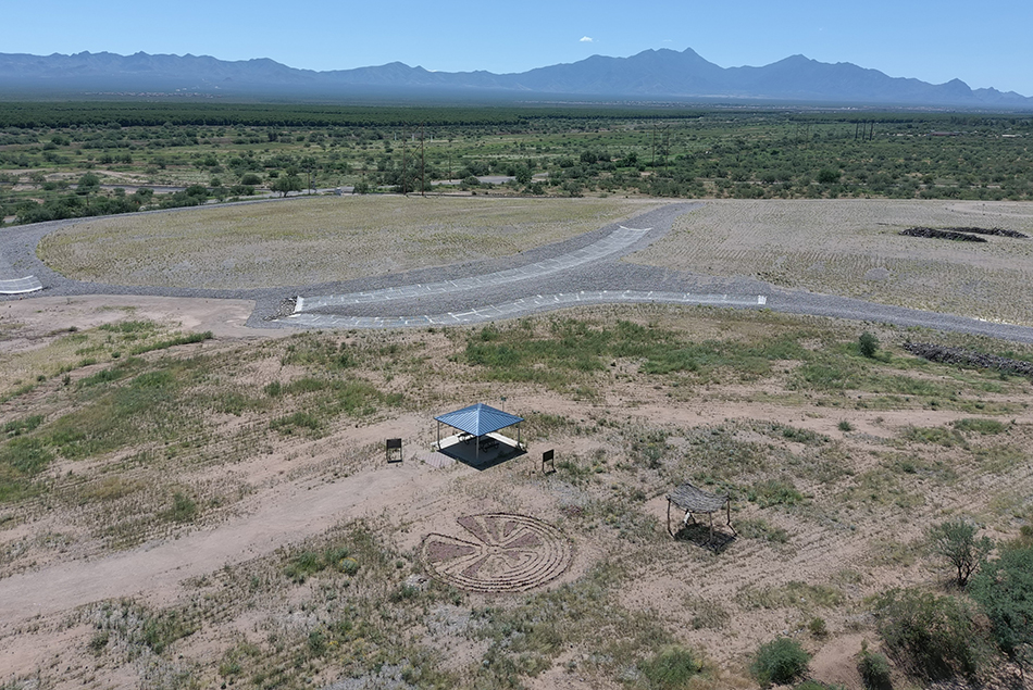 Man in the Maze Trail Park in Sahuarita features 2 miles of hiking trails and a variety of native plants important to bats and pollinators.
