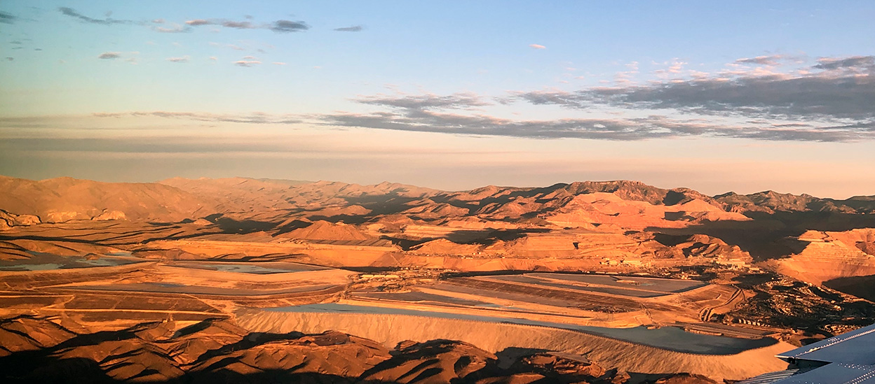Tailings facility at our Morenci operations in Arizona. Environment North America Tialings Morenci