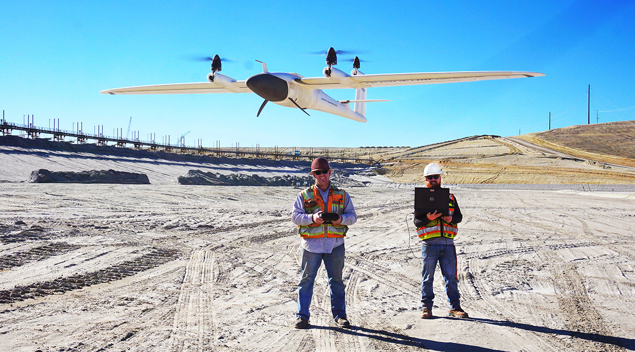 Drone pilots support our ongoing tailings monitoring efforts at our Morenci operations in Arizona.