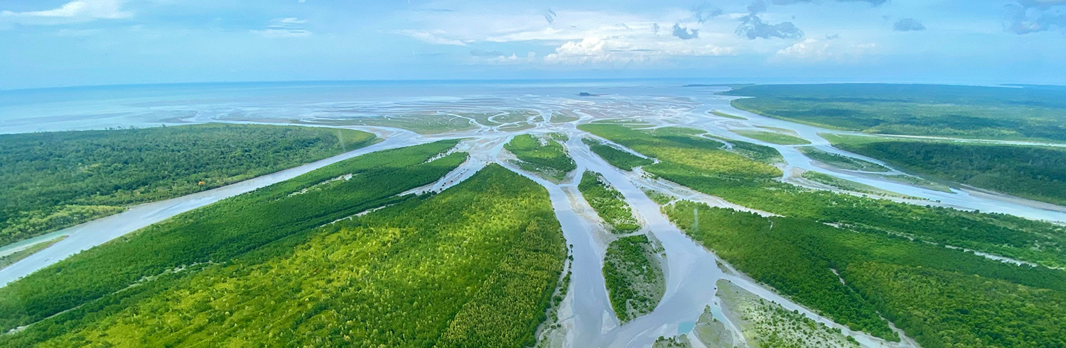 Controlled riverine tailings management system, Grasberg minerals district.