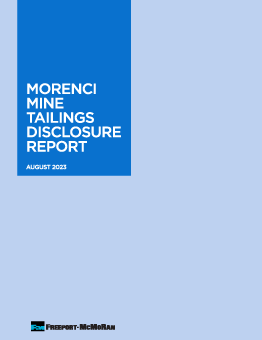  Morenci mine disclosure