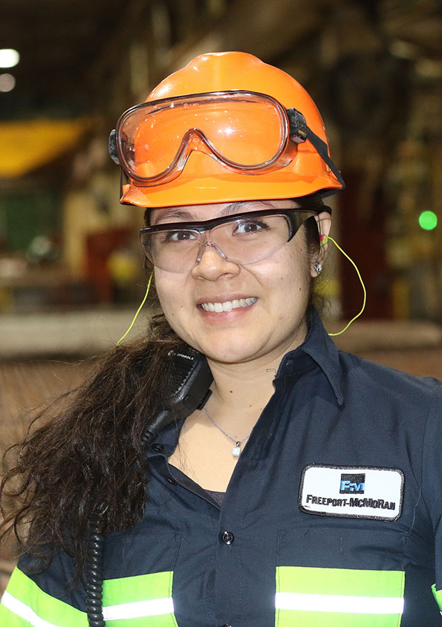 Team member at El Paso rod and refining, Texas.