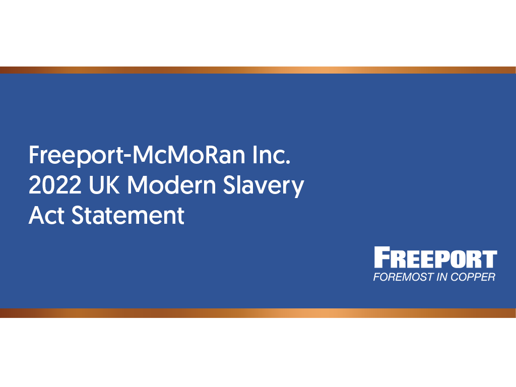 2022 UK Modern Slavery Act Statement