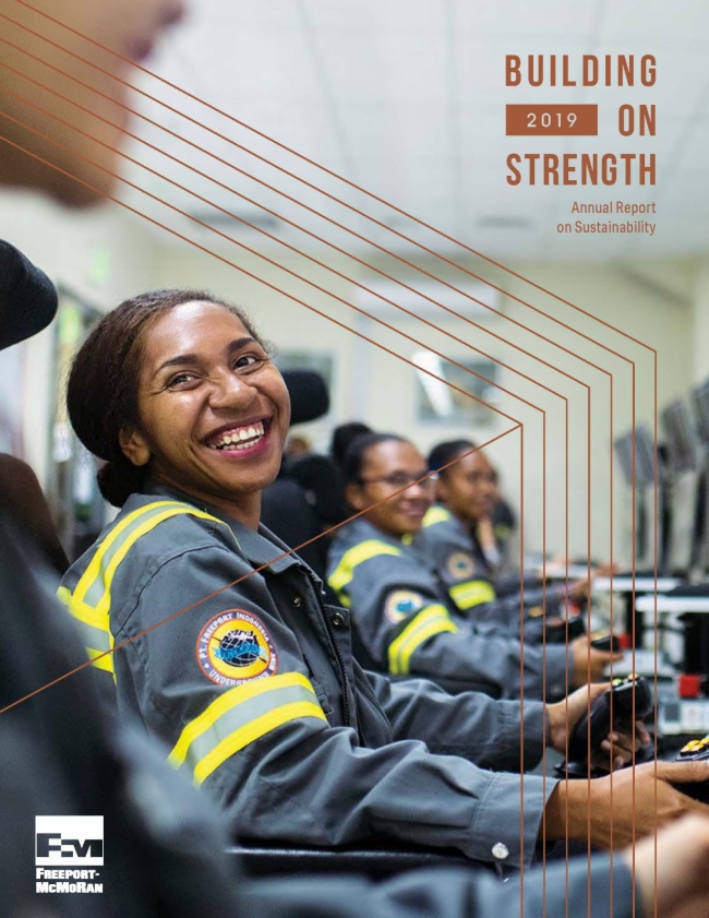 Freeport-McMoRan Publishes Its 2019 Annual Report on Sustainability and Its 2019 Climate Report