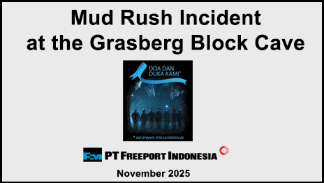 Mud Rush Incident at the Grasberg Block Cave
